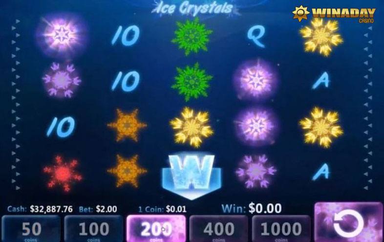 New Ice Crystals Slot Game