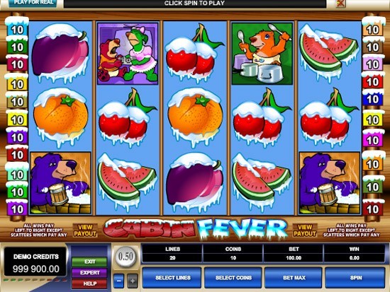 Play Cabin Fever Slot for Real Money