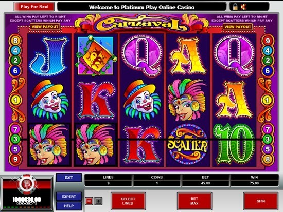 Play Carnaval Slot for Real Money