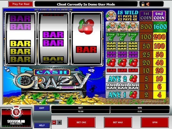 Play Cash Crazy Slot for Real Money