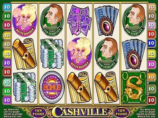 Play Cashville Slot for Real Money