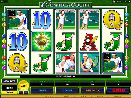 Play Centre Court Slot for Real Money