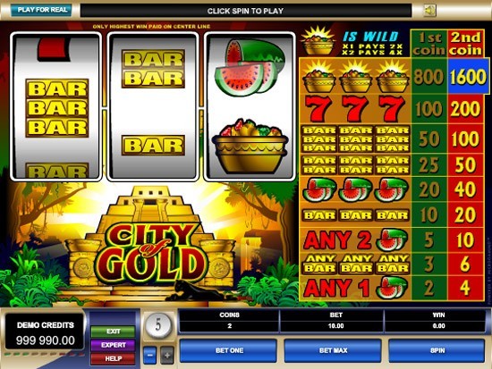 Play City of Gold Slot for Real Money