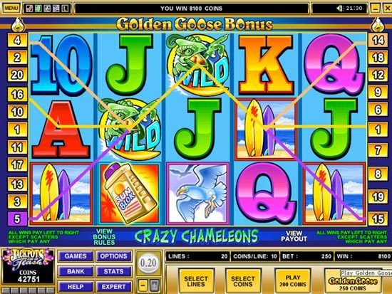 Play Crazy Chameleons Slot for Real Money