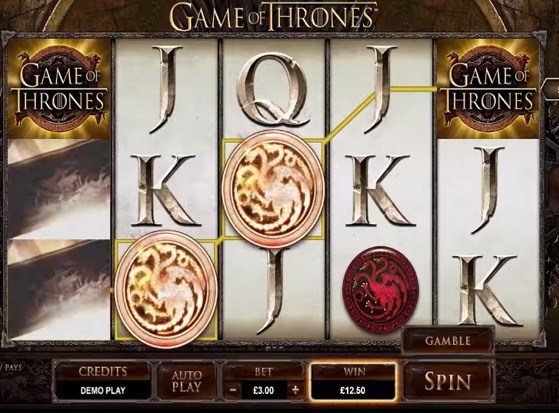 Play Game of Thrones Slot for Real Money