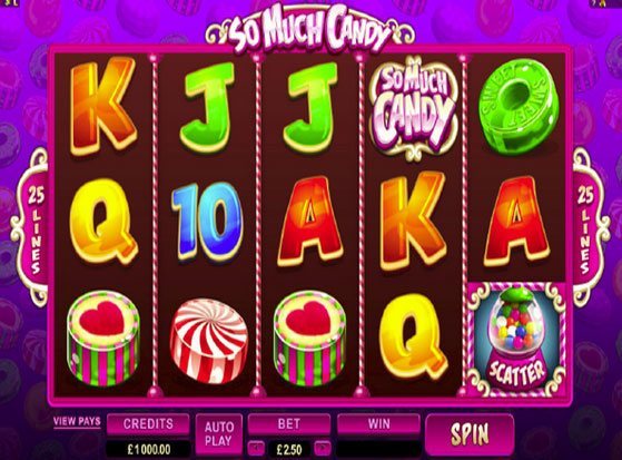 Play So Much Candy Slot for Real Money