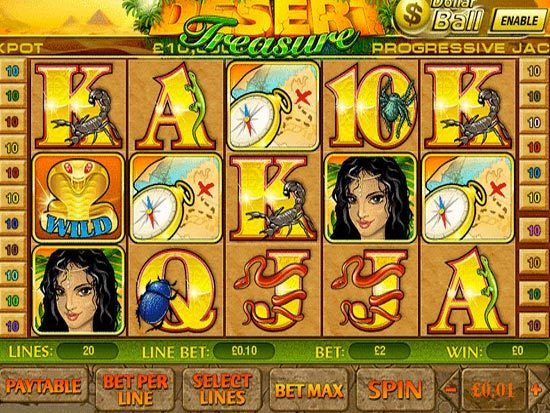 Play Desert Treasure Slot for Real Money