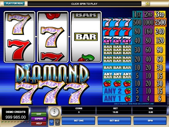 Play Diamond 7s Slot for Real Money