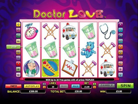 Play Doctor Of Love Slot for Real Money