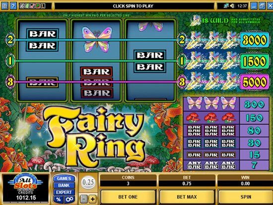 Play Fairy Ring Slot for Real Money