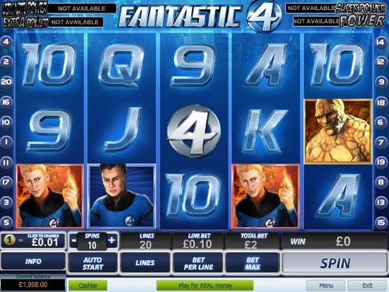 Fantastic Four Slot