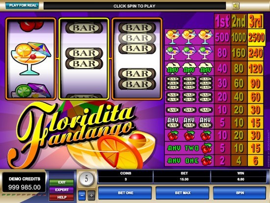 Floridita Fandango Slot