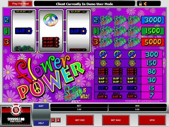 Play Flower Power Slot for Real Money