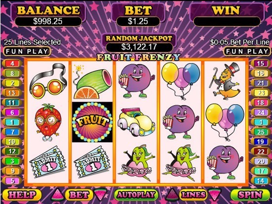 Fruit Frenzy Slot