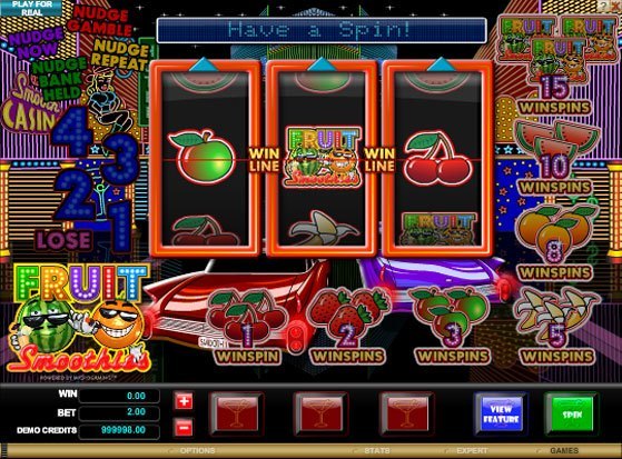 Play Fruit Smoothies Slot for Real Money