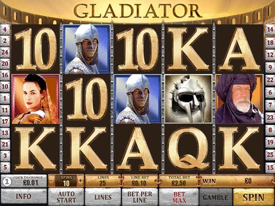 Play Gladiator Slot for Real Money