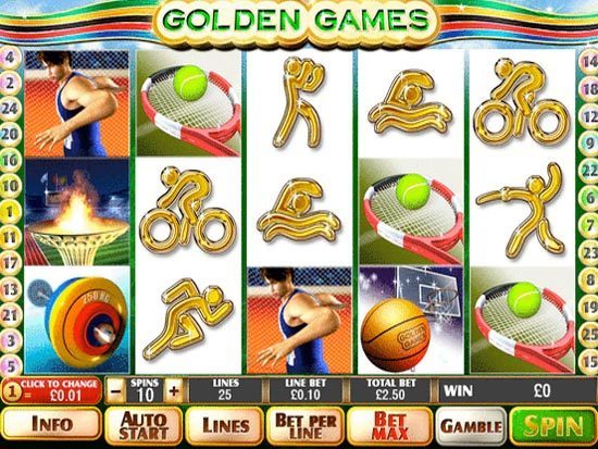 Play Golden Games Slot for Real Money