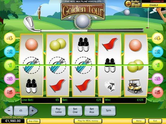 Play Golden Tour Slot for Real Money