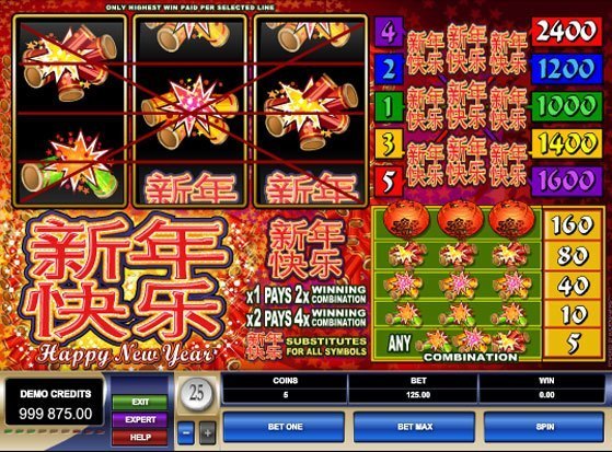 Play Happy New Year Slot for Real Money