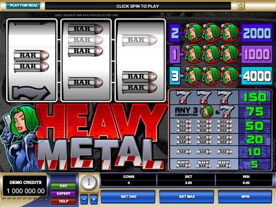 Play Heavy Metal Slot for Real Money