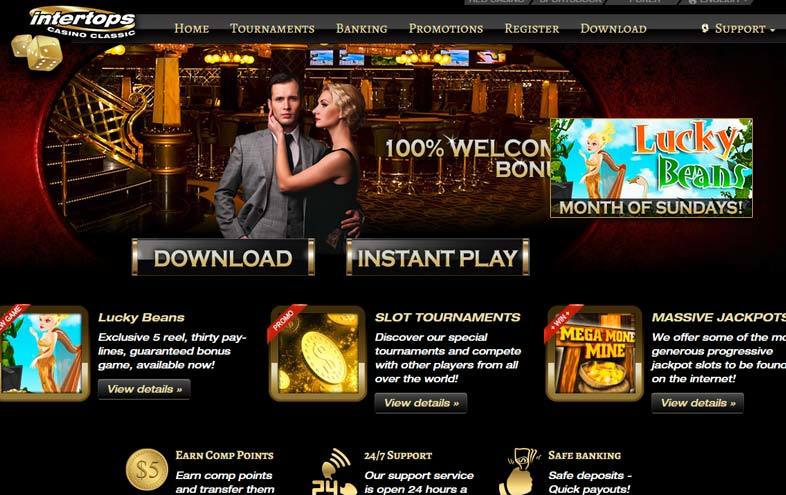 Big Rewards at Intertops Classic Casino