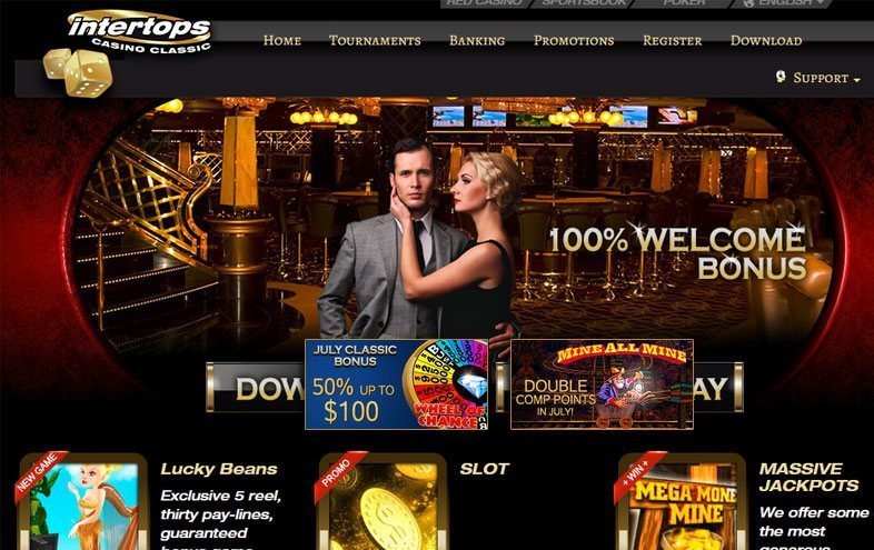 July Promotions at Intertops Classic Casino