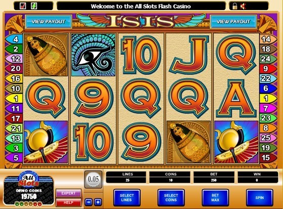 Play Isis Slot for Real Money