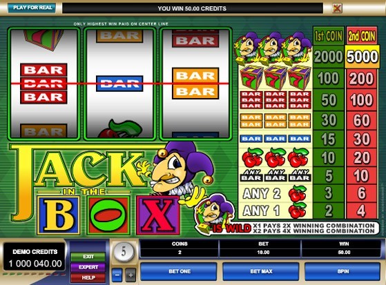 Play Jack in the Box Slot for Real Money