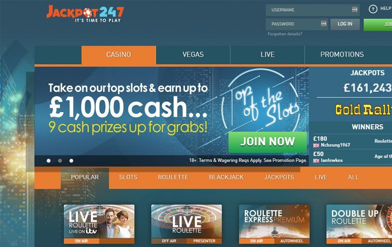 Playtech Casino Offers Slots Promo