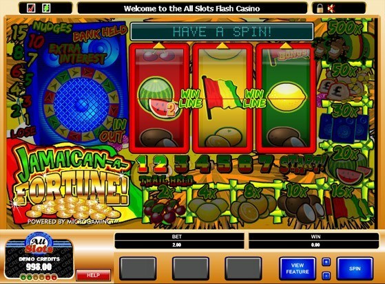 Play Jamaican a Fortune Slot for Real Money