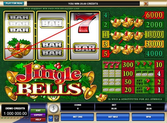 Play Jingle Bells Slot for Real Money