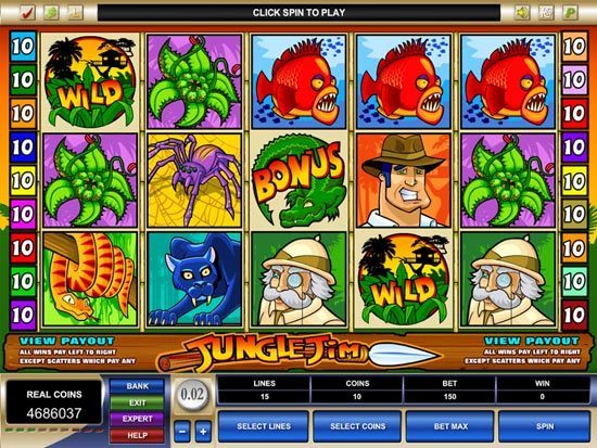 Play Jungle Jim Slot for Real Money