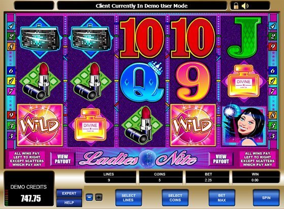 Play Ladies Nite Slot for Real Money