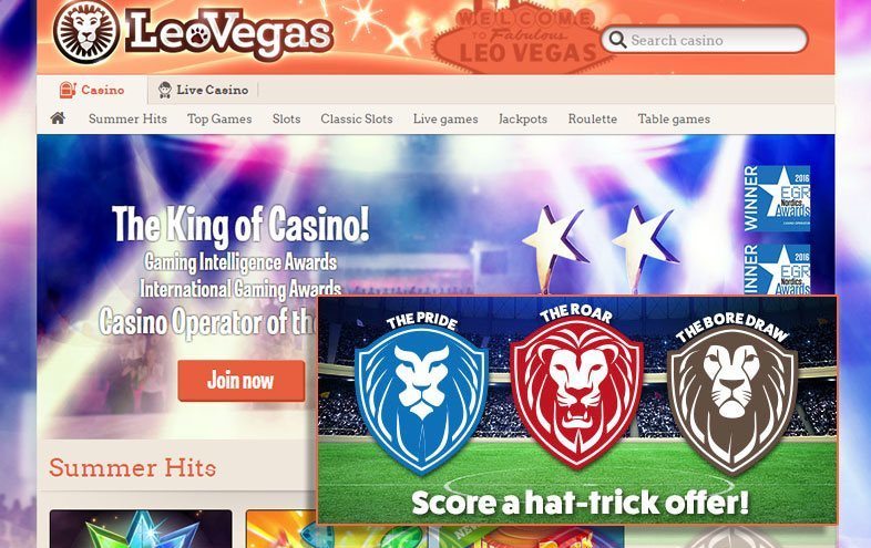 Summer Hits Promotion at Leo Vegas Casino