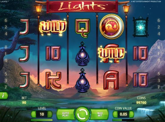 Play Lights Slot for Real Money