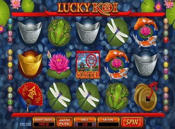 Play Lucky Koi Slot for Real Money