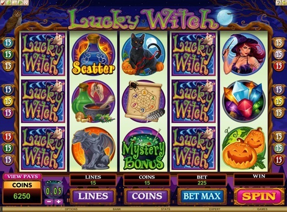 Play Lucky Witch Slot for Real Money