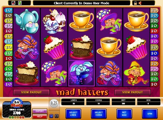 Play Mad Hatters Slot for Real Money