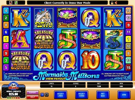Play Mermaids Millions Slot for Real Money