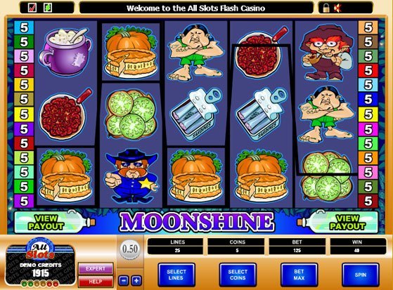 Play Moonshine Slot for Real Money