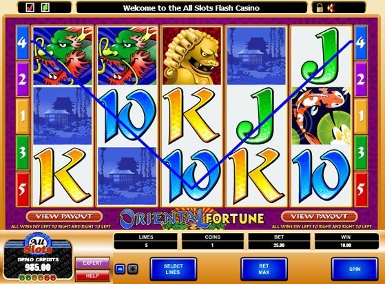 Play Oriental Fortune Slot for Real Money