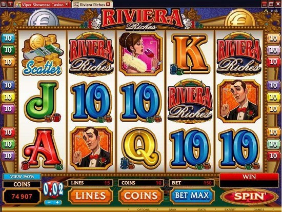 Play Riviera Riches Slot for Real Money