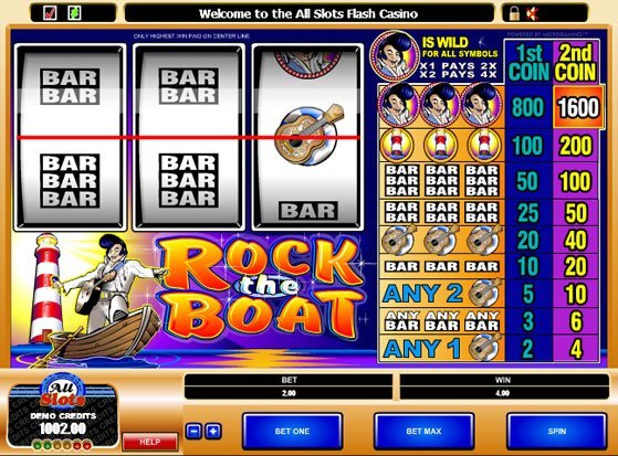 Play Rock the Boat Slot for Real Money