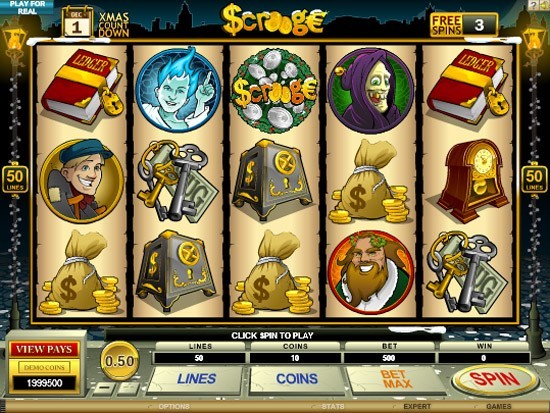 Play Scrooge Slot for Real Money