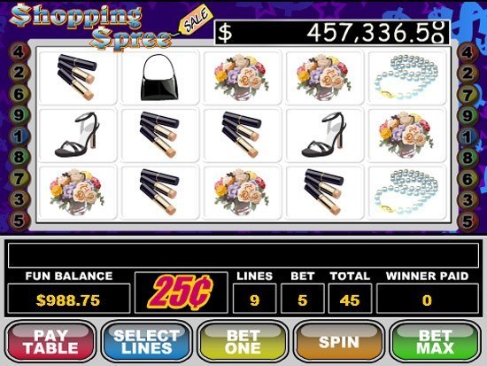 Play Shopping Spree Slot for Real Money
