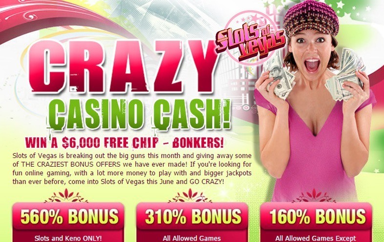 Slots of Vegas Online Casino June Action