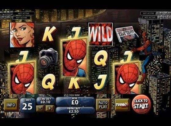 Play Spiderman - Attack of the Green Goblin Slot for Real Money