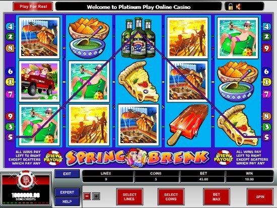 Play Spring Break Slot for Real Money