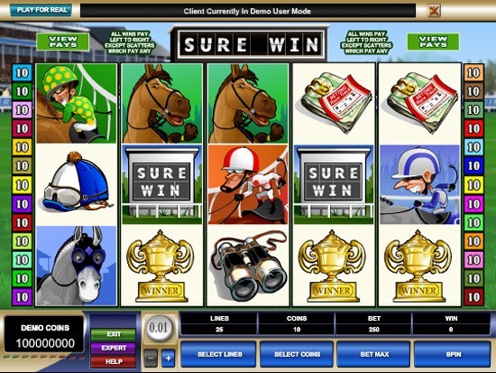 Play Sure Win Slot for Real Money