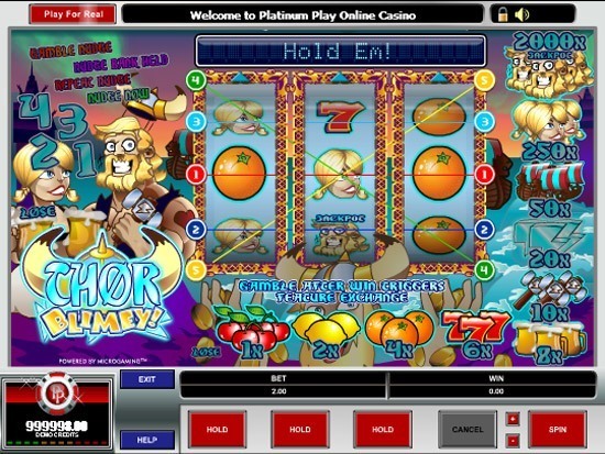 Play Thor Blimey Slot for Real Money